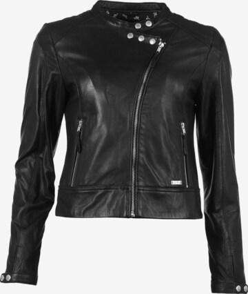 MUSTANG Between-Season Jacket 'Lana' in Black: front