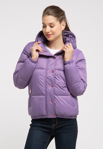 Veste d’hiver MYMO en violet : devant