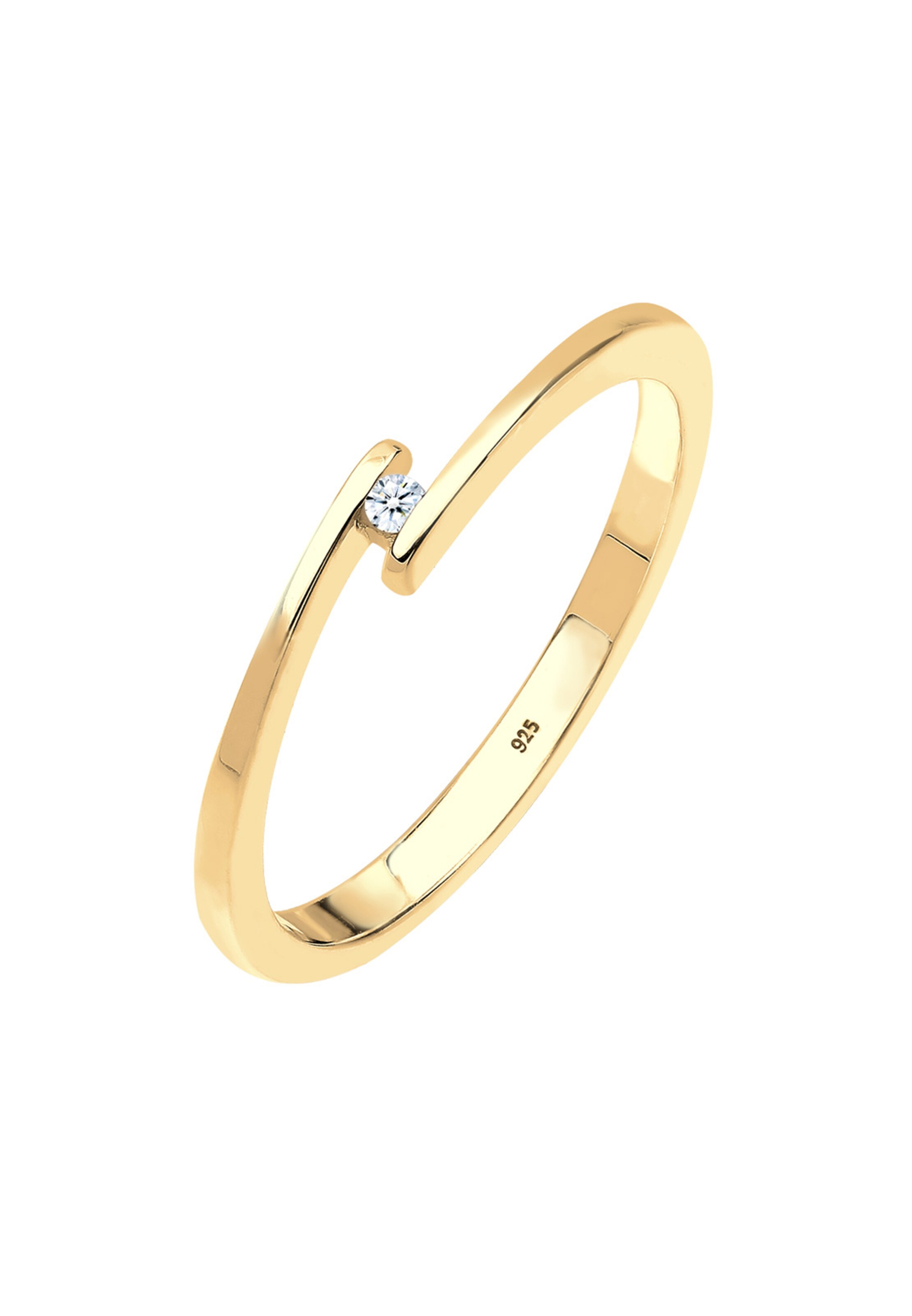 Elli DIAMONDS Ring in Gold: Vorderseite