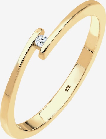 Elli DIAMONDS Ring in Gold: front