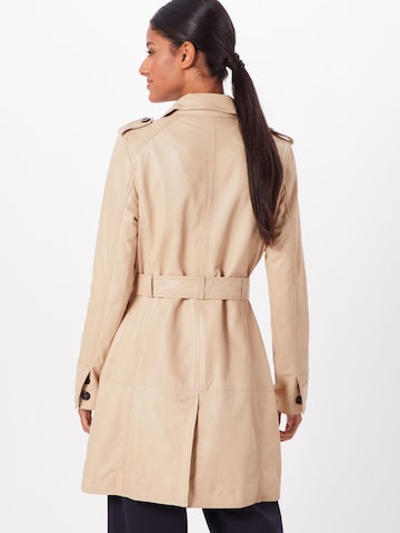 Maze Between-seasons coat 'Culima' in Beige: back