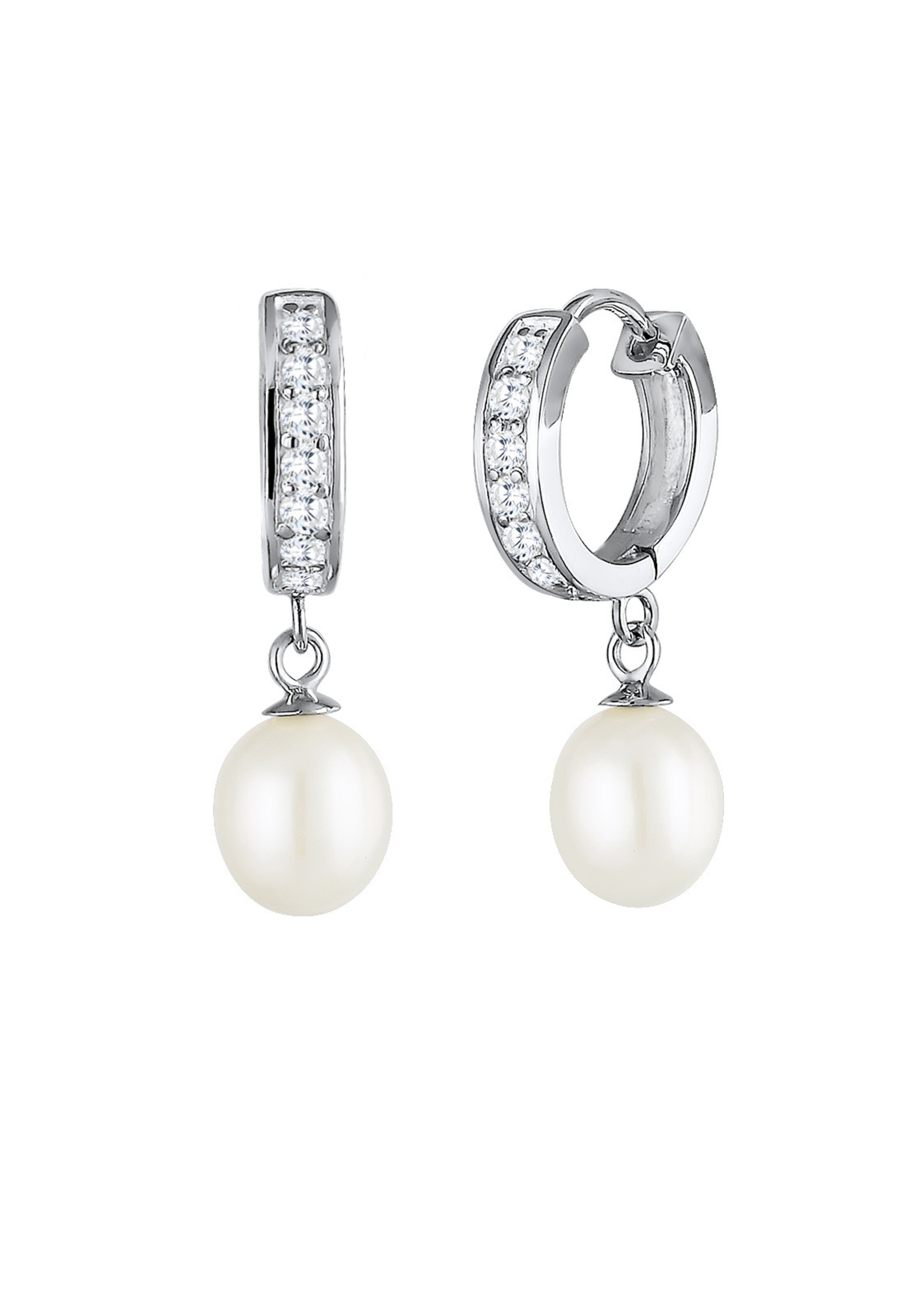 ELLI Oorbellen in Zilver: voorkant