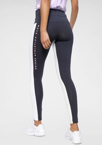 ADIDAS PERFORMANCE Skinny Sportovní kalhoty – modrá