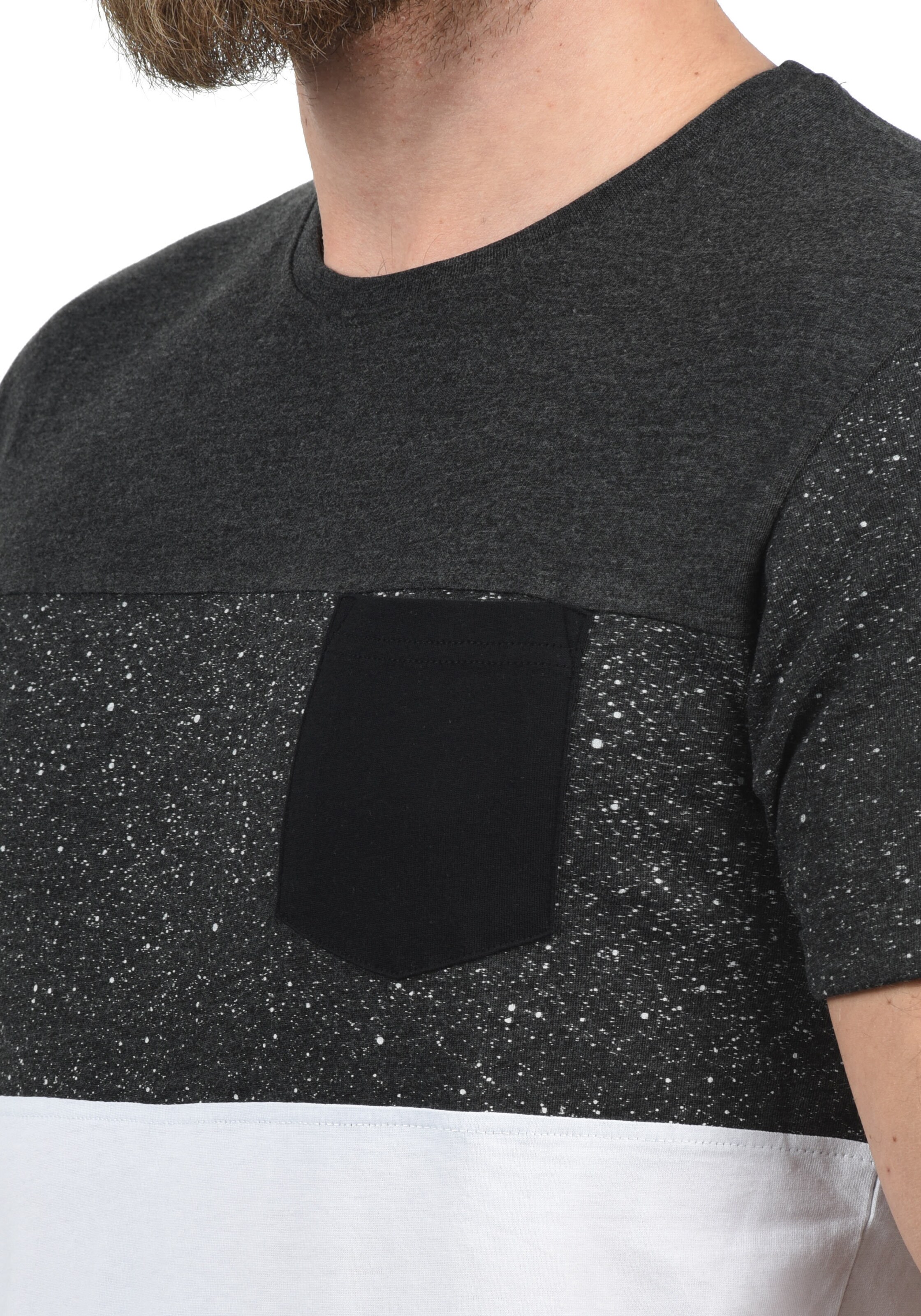 Maglietta 'Kold' di !Solid in grigio