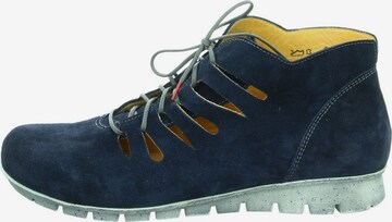 THINK! Lace-Up Ankle Boots in Blue