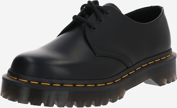 Scarpa stringata '1461 Bex' di Dr. Martens in nero: frontale