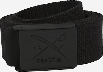 Ceinture Iriedaily en noir : devant