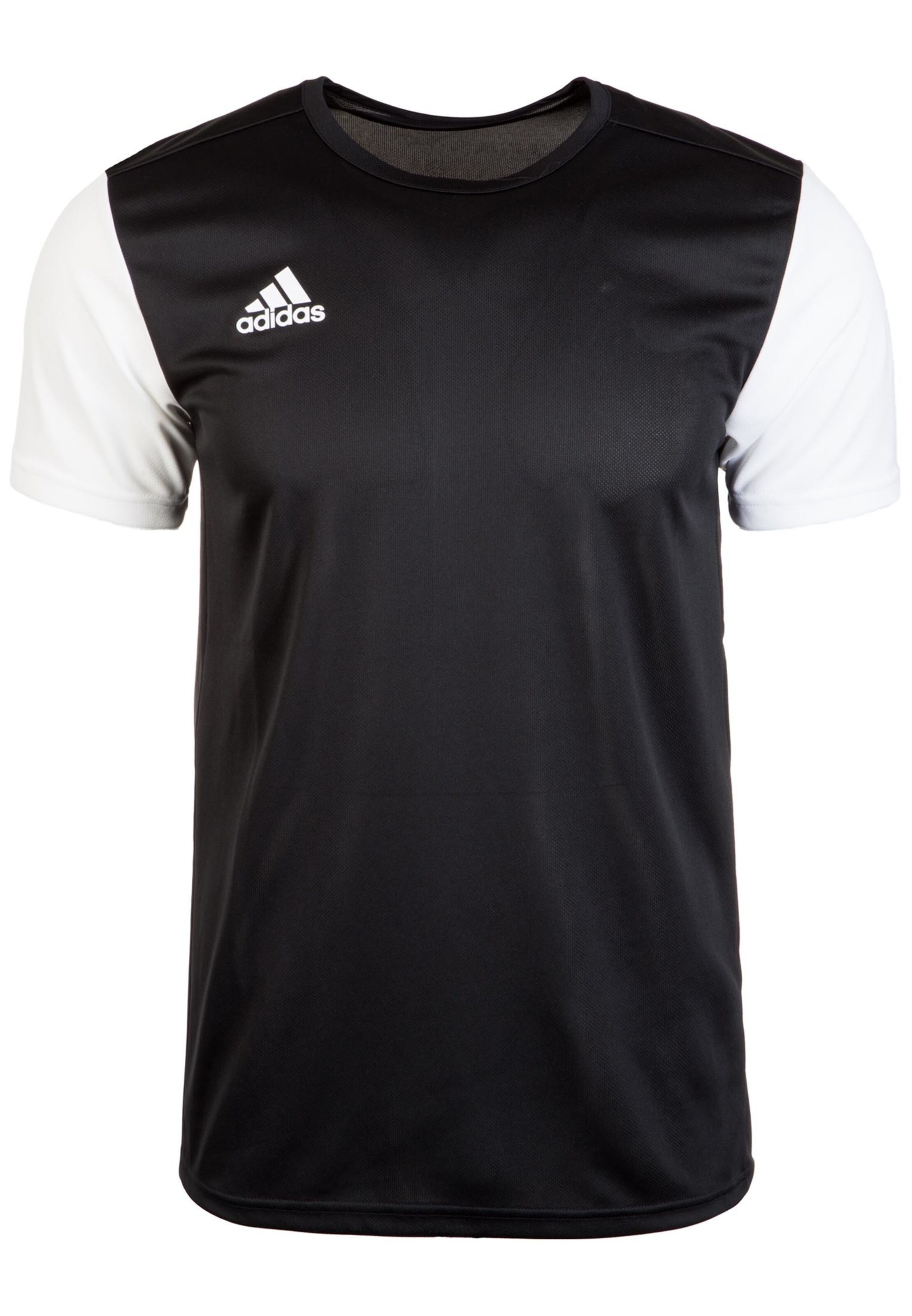 ADIDAS SPORTSWEAR Fußballtrikot 'Estro 19' in schwarz / weiß, Produktansicht