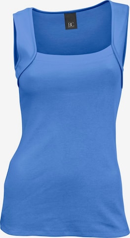 heine Top in Blue: front