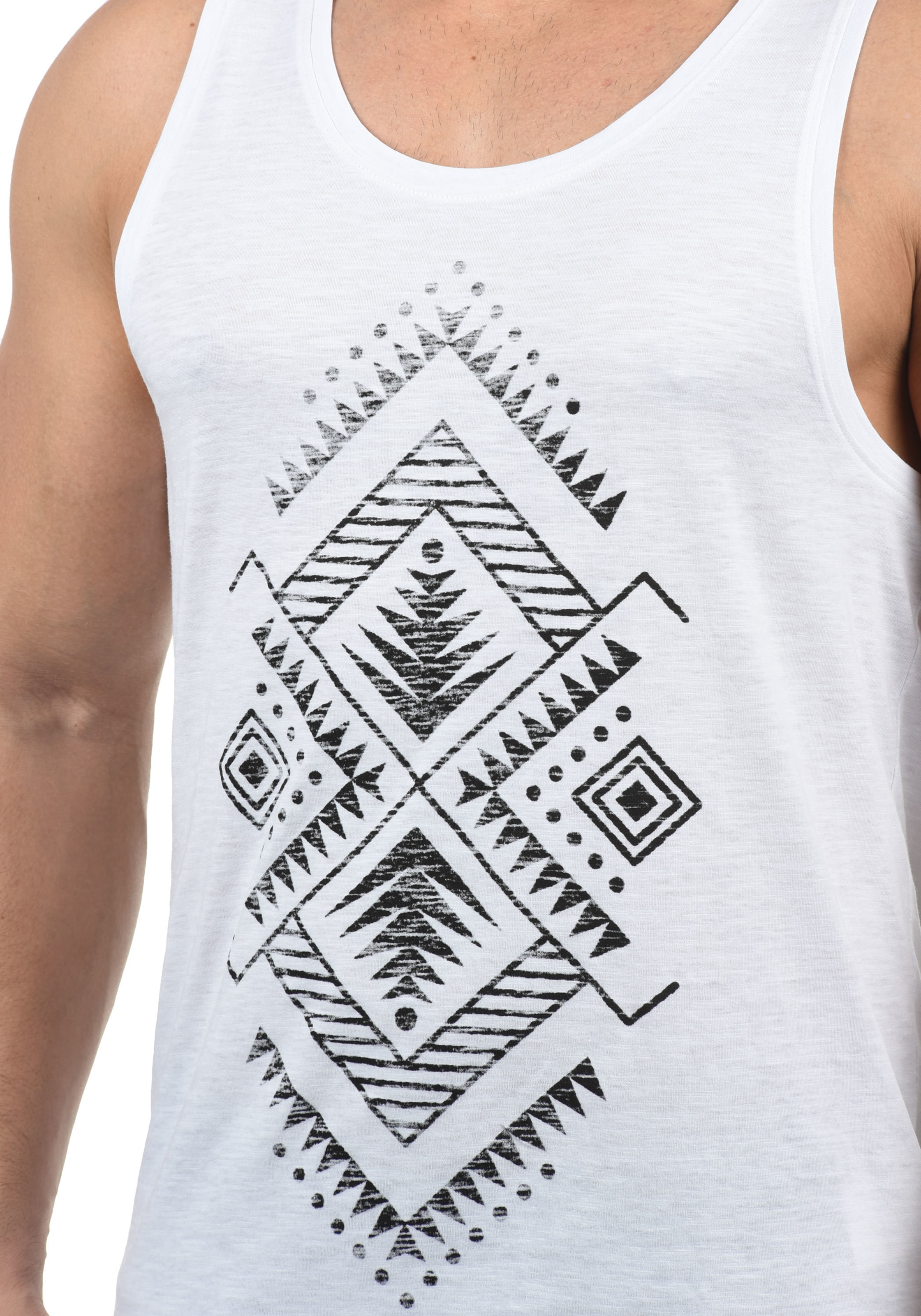 !Solid Shirt 'Isaak' in White