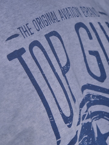 TOP GUN Shirt 'Growl' in Blue