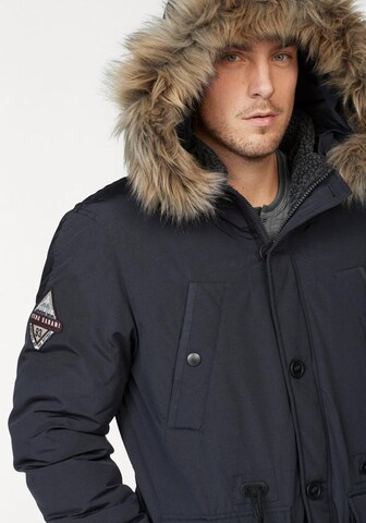 Bruno Banani Parka in Blau