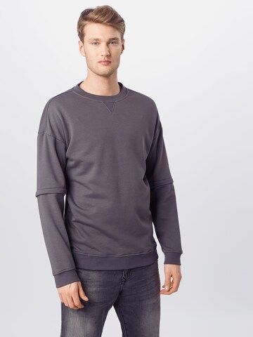 Urban Classics Klasický střih Mikina – šedá: přední strana