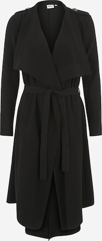 OBJECT Between-Seasons Coat 'Annlee' in Black: front