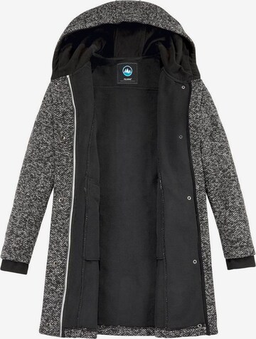 POLARINO Between-Seasons Coat 'Polarino' in Black