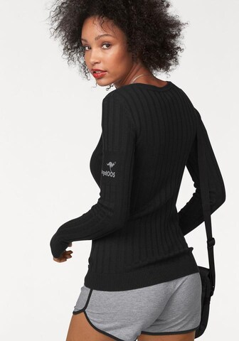 KangaROOS Sweater in Black