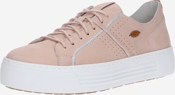 CAMEL ACTIVE Sneakers laag 'Innocence' in Roze: voorkant