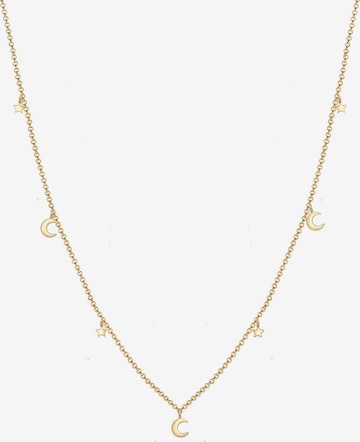 ELLI Necklace 'Halbmond, Sterne' in Gold