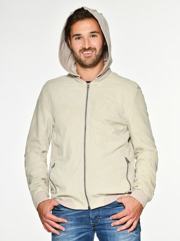 Maze Between-Season Jacket 'Iwo' in White: front