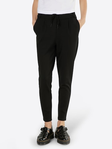 Coupe slim Pantalon à pince 'POWER' Noisy may en noir : devant