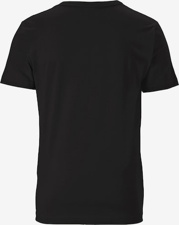 LOGOSHIRT Shirt 'Avengers' in Black