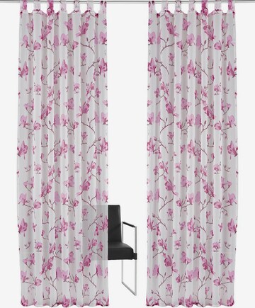 MY HOME Curtains & Drapes in Pink: front