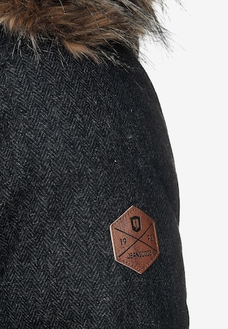 INDICODE JEANS Winterparka ' Baynes ' in Zwart