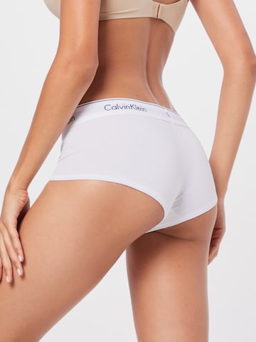 Calvin Klein Underwear - Panti 'BOYSHORT' en blanco: atrás