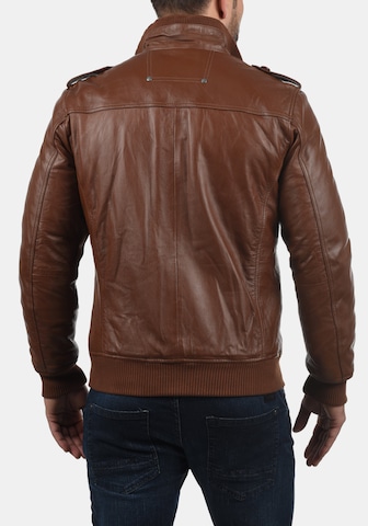 !Solid Lederjacke Camash in Braun