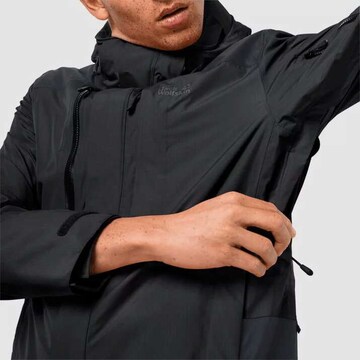 JACK WOLFSKIN Windbreaker in Schwarz