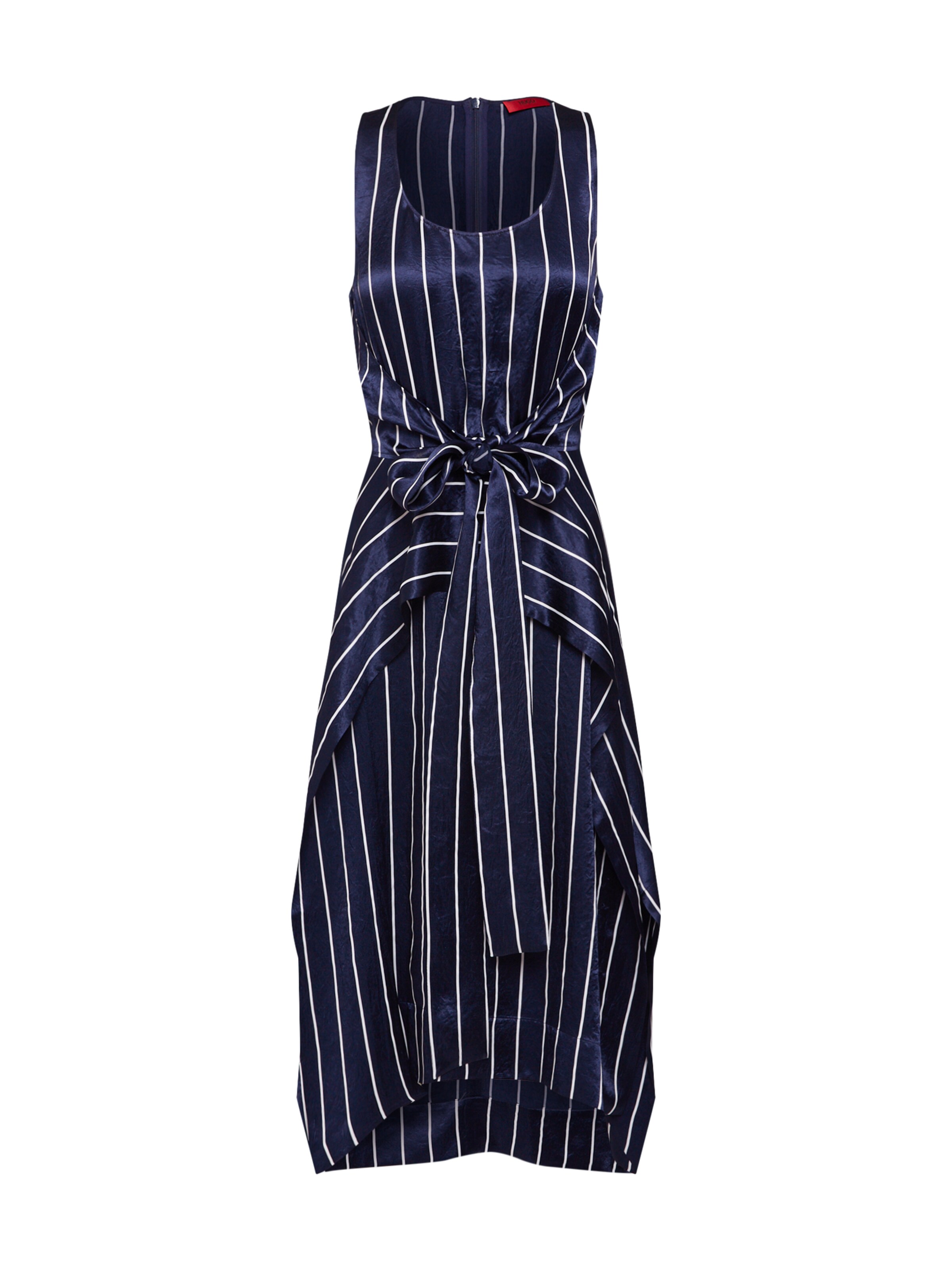 HUGO - Jurk 'Kabilly' in de kleur Navy