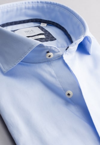 ETERNA Slim fit Zakelijk overhemd in Blauw