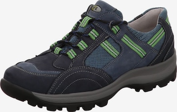 WALDLÄUFER Athletic Lace-Up Shoes in Blue: front