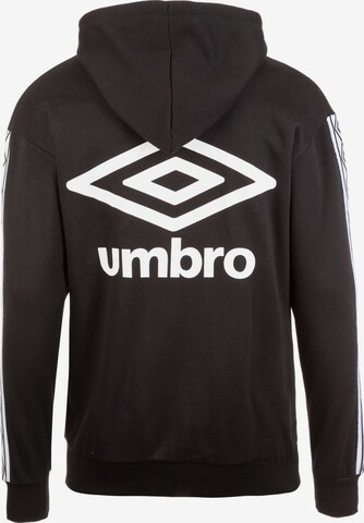 UMBRO Zip-Up Hoodie in Black