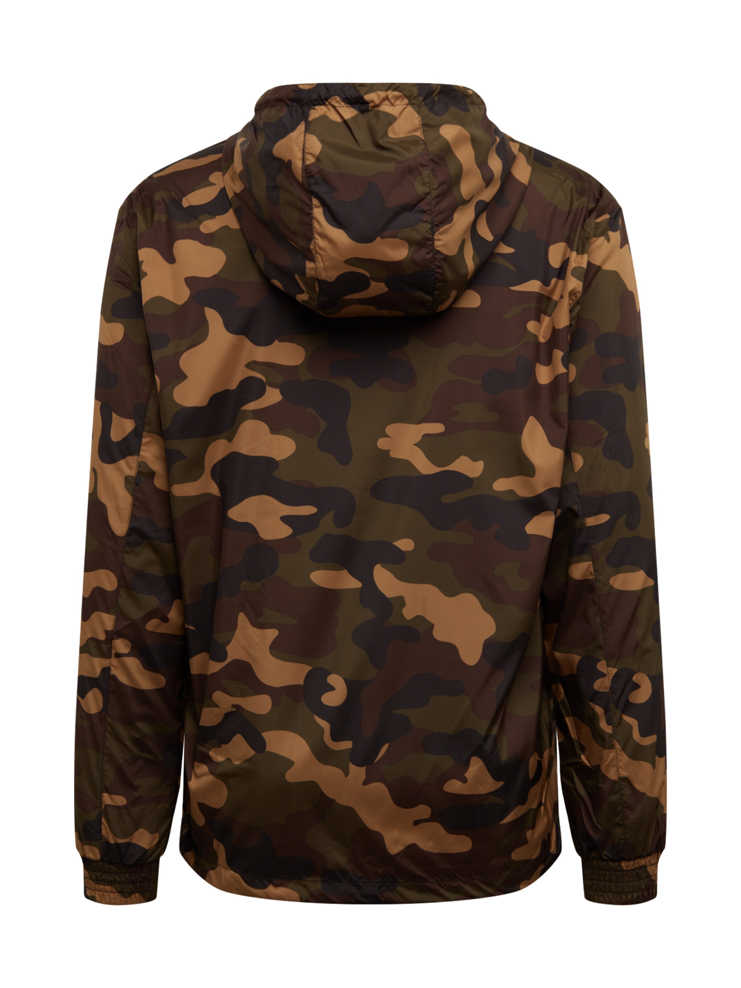 Urban Classics Prehodna jakna | zelena barva