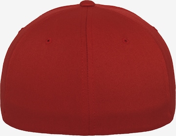 Cappello da baseball 'Panel' di Flexfit in rosso