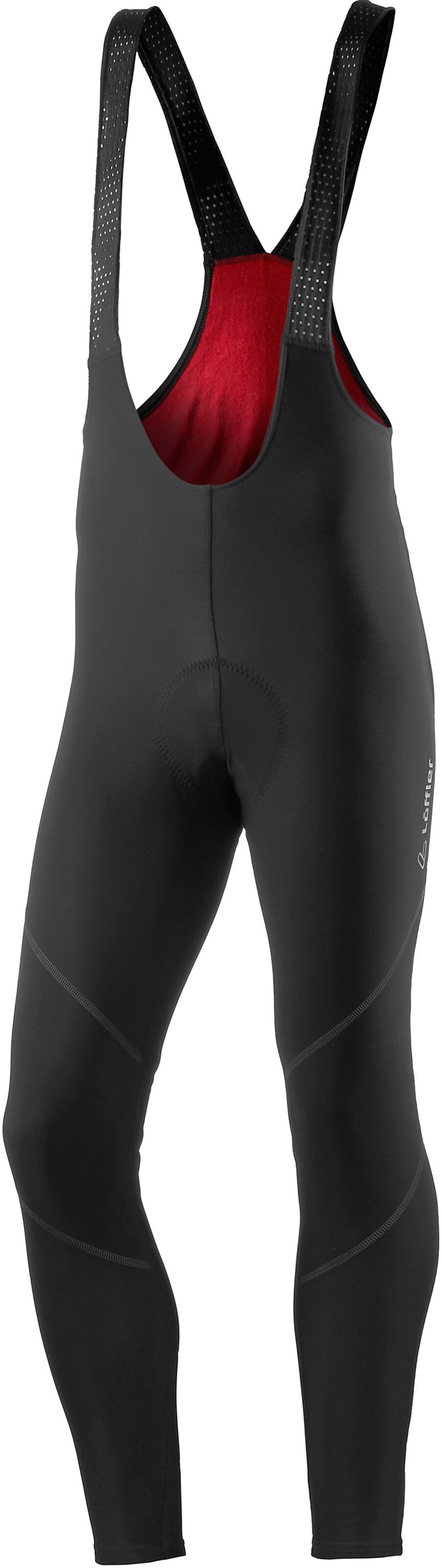 Löffler - Thermo Fahrradhose in schwarz