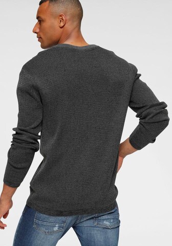 Bruno Banani Strickpullover in Grau
