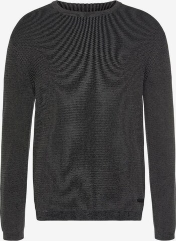 BRUNO BANANI Strickpullover in Grau: predná strana