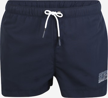 Superdry Badeshorts 'Sorrento' in Blau: predná strana