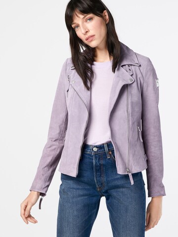 Veste mi-saison FREAKY NATION en violet : devant