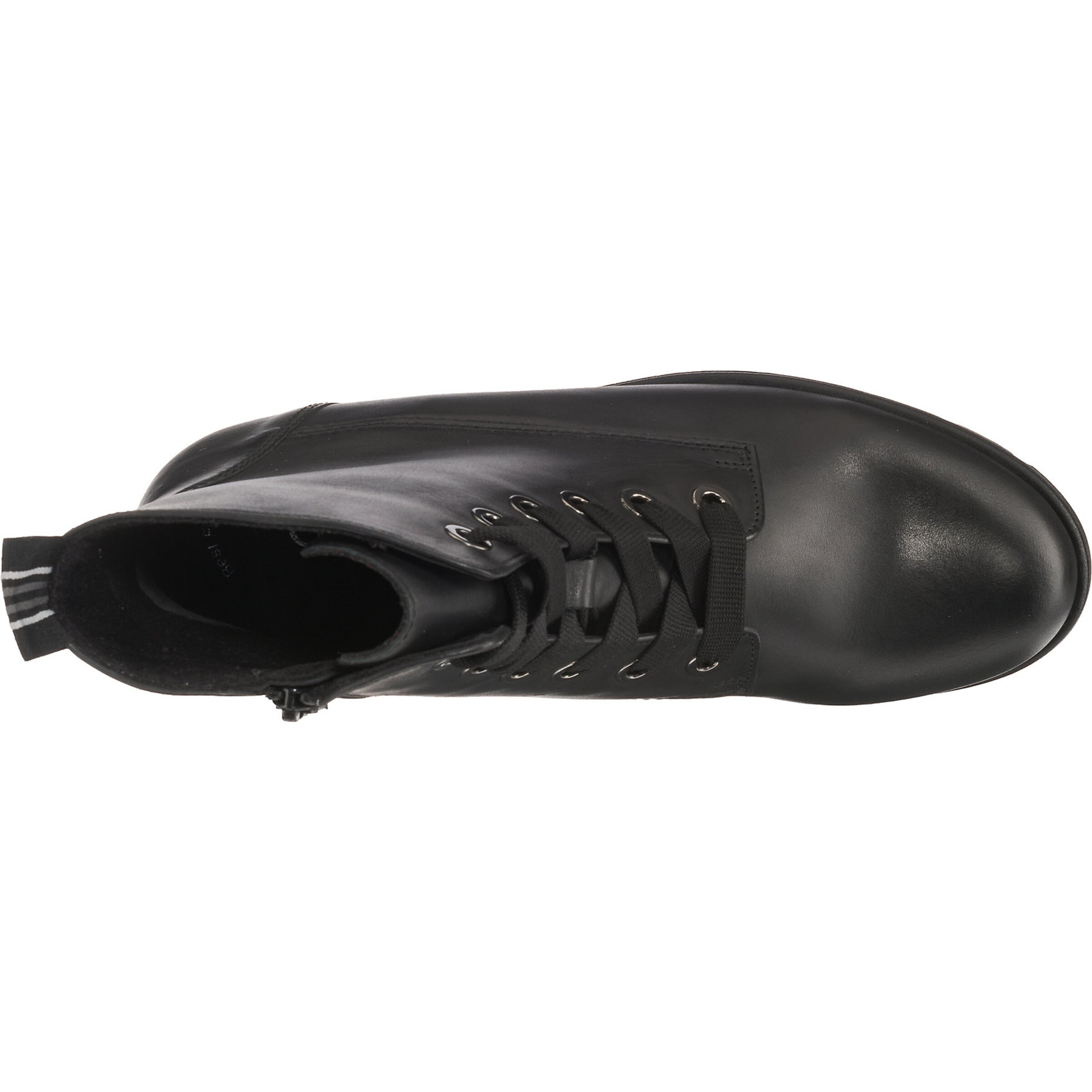 GABOR Schnürstiefelette in Schwarz