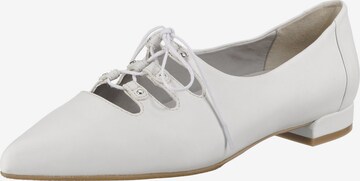 GERRY WEBER Ballet Flats 'Barcelona' in White: front