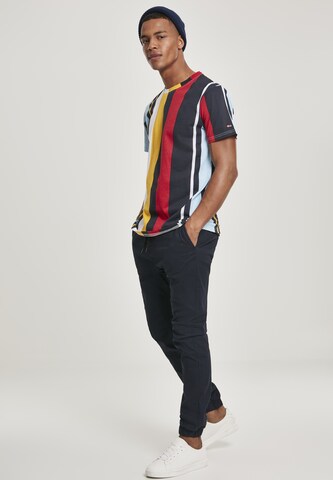 SOUTHPOLE Tapered Trousers in Blue