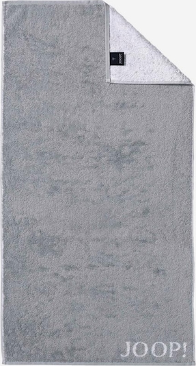 JOOP! Serviette de douche 'Doubleface' en gris / gris clair, Vue avec produit