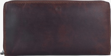 Esquire Wallet 'Dallas' in Brown: front