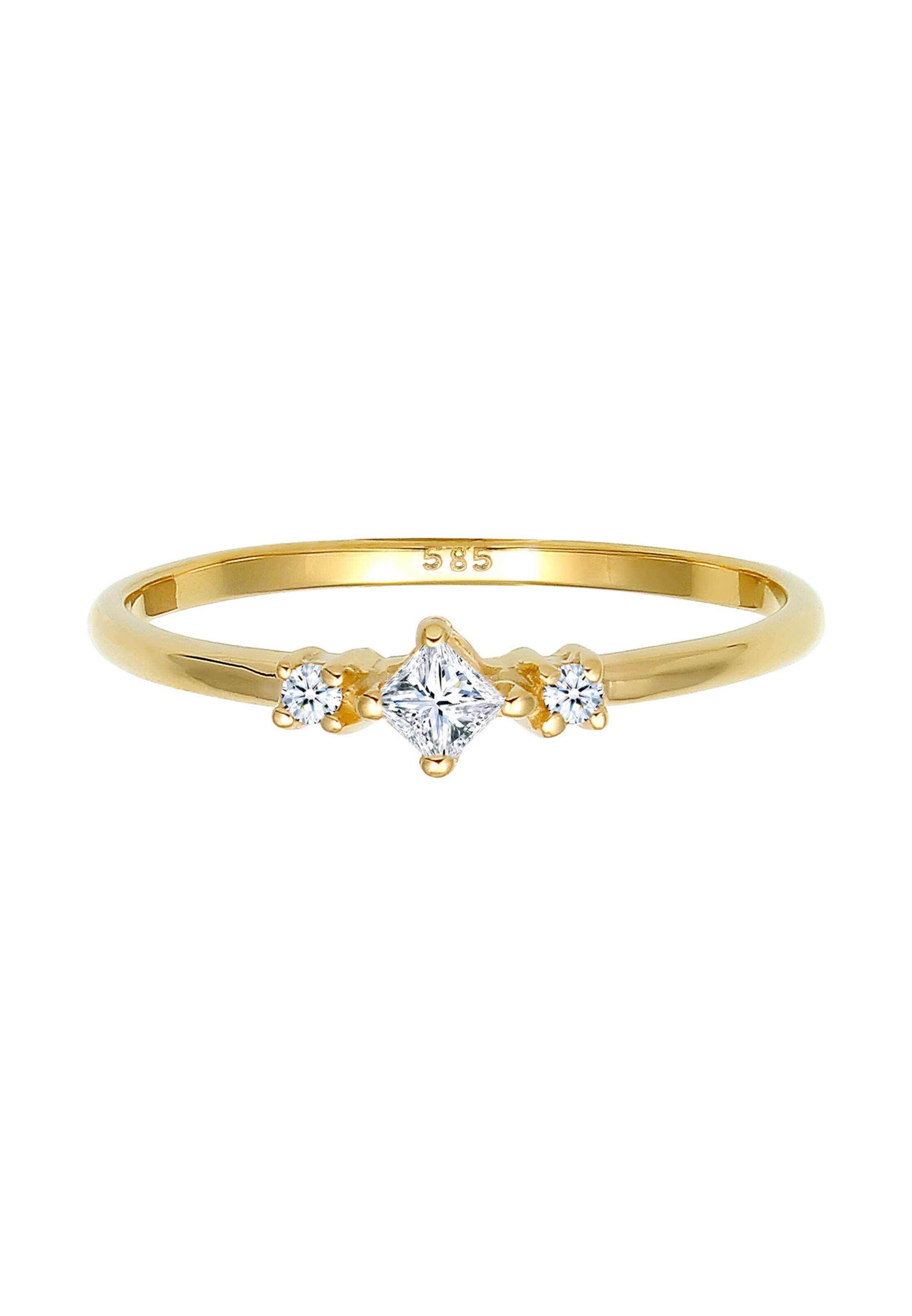 Elli DIAMONDS Ring in Gold: front