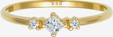 Elli DIAMONDS Ring in Gold: front