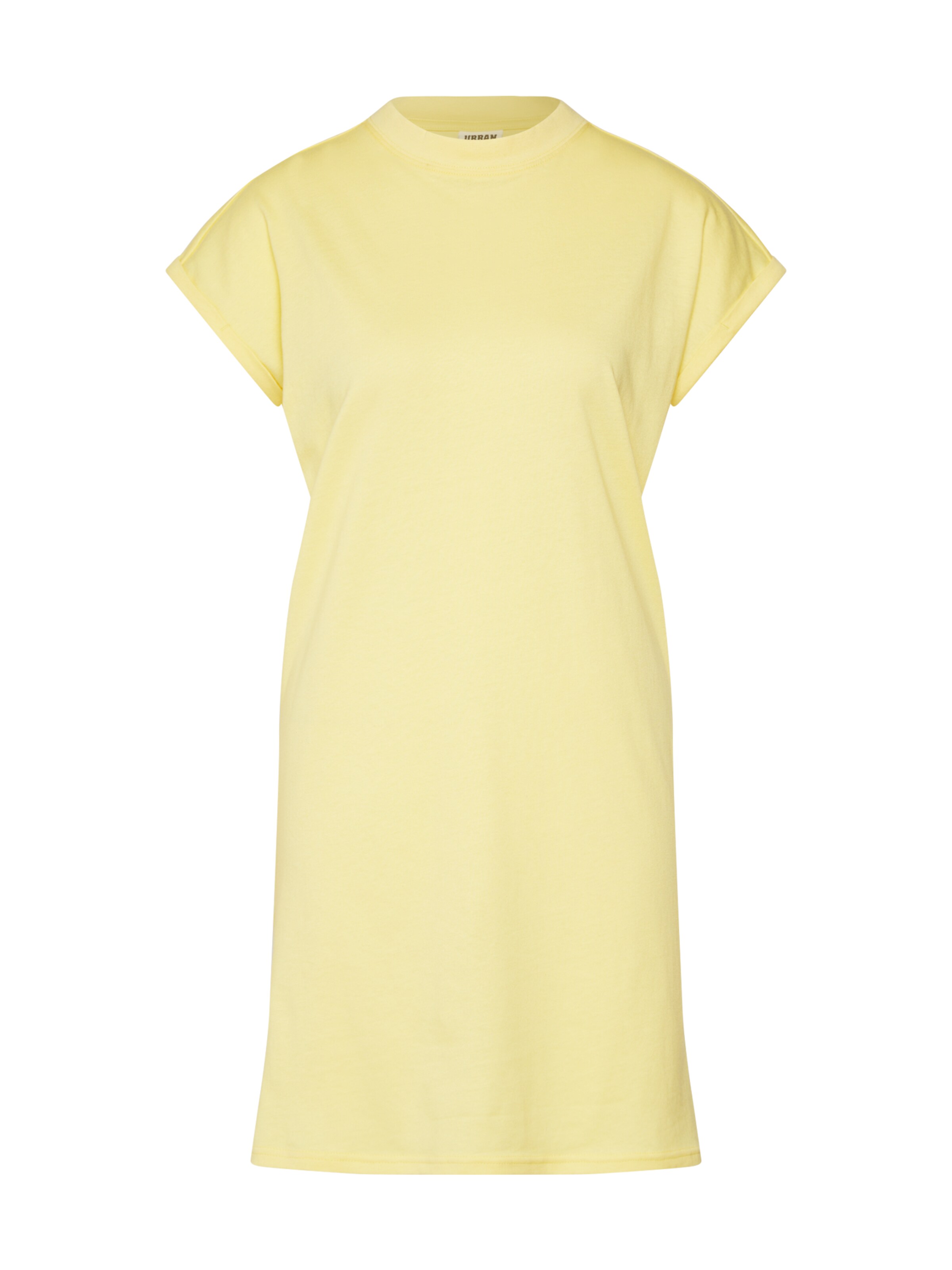 Urban Classics Šaty – žlutá: přední strana