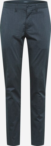 Matinique Slimfit Chino nadrág 'Pristu CM Stripe' - fekete: elől